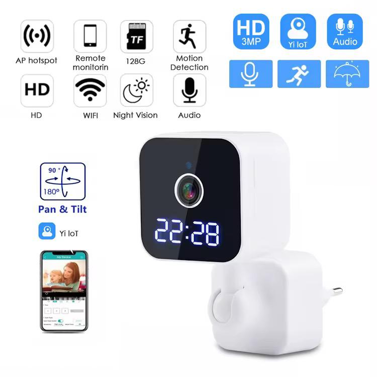 Wi-Fi Plug-In Mini Smart Camera